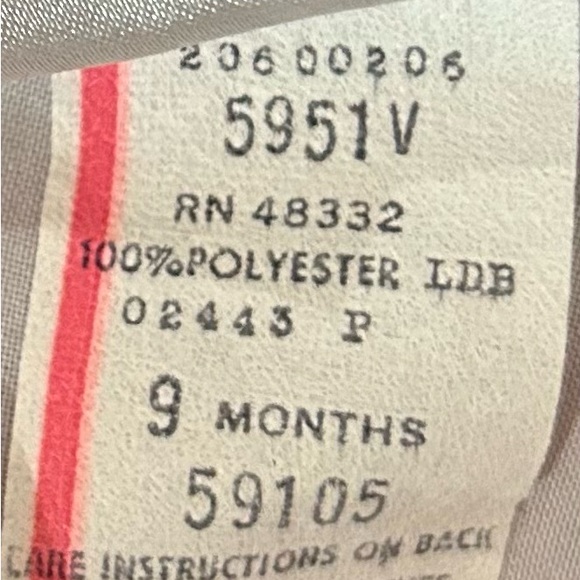 Retro 89/90 Petite Jouet infant dress - Picture 4 of 5